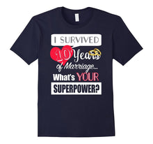 10 Year Anniversary T Shirt 10th Wedding Anniversary Gift