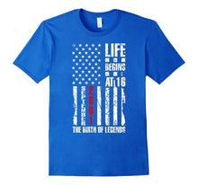 16th B-Day Gift T-Shirt 16 Years Old Boy Girl Teen Sept 2001