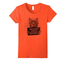 Mr Furrypants Kitty Cat Mugshot Catnip Made Me Do It T Shirt