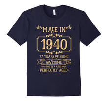Awesome T-Shirt for 77 Years Old. Birthday Gift for Him/Her.