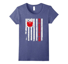 Best Bearded Dad Ever American Flag T-Shirt