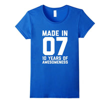 10th Birthday Shirt Gift Age 10 Year Old Boy Girl Tshirt Tee