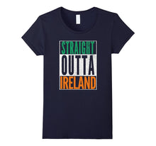 STRAIGHT OUTTA IRELAND Irish Flag St. Patrick's Day T-Shirt