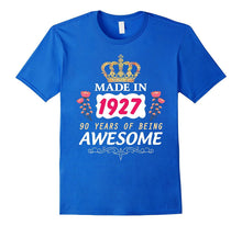 90 Years Old Birthday Queen Princess Crown T-Shirt Gift