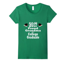2017 College Graduation Tshirt Proud Grandma Graduate Child