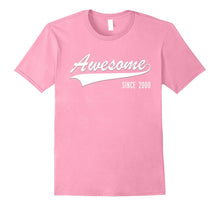 17th Birthday Gift Shirt Awesome Since 2000 17 Year Old Tee