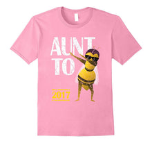Dabbing Bee Funny Aunt to Be 2017 T Shirt