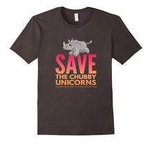 Save the Chubby Unicorns Teens Funny Rhino Gift T-Shirt