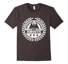 American Veterans AMVETS T-Shirt. Veterans Day Patriotic Tee