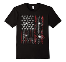 Fishing American Flag T-Shirt - US Fishing T-Shirt