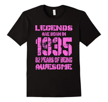 82 Years Old 82th Birthday B-Day Gift Legends 1935 T Shirt
