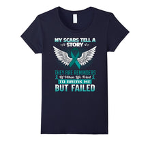 My Scars Tell a Story - Ovarian Cancer Awareness Shirt