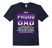 I'm a Proud Dad of Epilepsy Warrior T Shirt