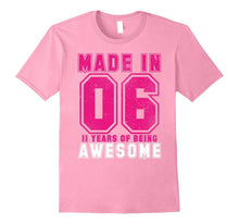 11th Birthday Gift T-Shirt Made in 06 Tee 11 Yrs Old Gift