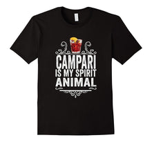 Campari Is My Spirit Animal T-Shirt. Funny Drinking Gift Tee