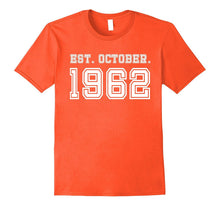 Happy 1962 My 55 Th Birthday Gift Ideas Tshirt for Lover