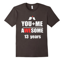 13th Wedding Anniversary T-Shirt You + ME Couple Shirt