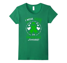 I Wear Green for Dwarfism Awareness T Shirt