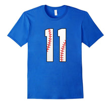 11nd Birthday Boy Eleven Years Baseball Funny T-Shirt
