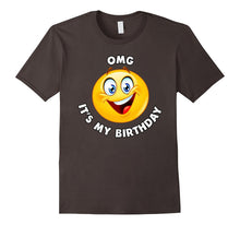 OMG It's My Birthday Super Happy Emoji T-Shirt