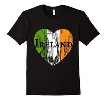 Distressed IRISH St Paddys Day Tri Colour Ireland Flag Shirt