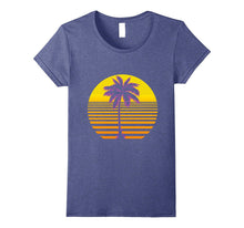 5 Different Colors Available Retro Sunset T-Shirt