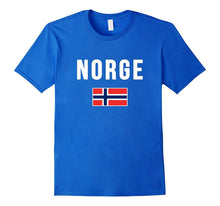 Norge T-Shirt Norwegian Flag Tee Norway Shirt