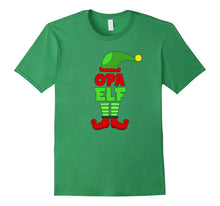 Opa Elf T Shirt - Funny Holiday Christmas Gift Tee
