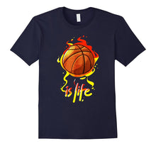 Funny Baller Basketball Ball Is Life Sports Tee Shirt