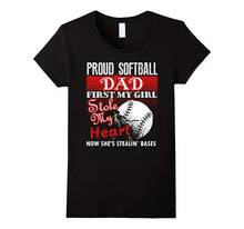Softball Dad Shirts - Proud Softball Dad Tshirt