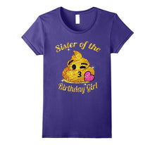 Poop Emoji Sister of the Birthday Girl Shirt