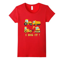 Boys' Constructions Diggers and Trucks T-Shirt for Toddlers