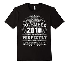 Legends Were Born in November 2010 - 7th Birthday T-Shirt