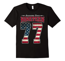 40th Birthday Awesome Since 1977 Tee Shirt