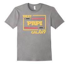 Mens Best Papi in the Galaxy Father's Day Gift T-Shirt
