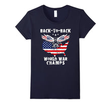 Back-To-Back World War Champs T-Shirt WW1 WW2 Vintage Tshirt