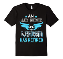 Military Retirement T Shirt for Men. Gifts for Air Force Men
