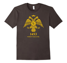 "1453 - Worst Year Ever" Byzantine Empire Distressed T-Shirt