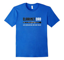 Mens Clarinet Dad Shirt, Funny Cute Marching Band Gift