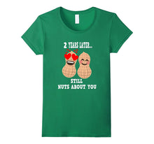 2 Years Couple Shirt Nuts About You Funny Pun T-Shirt