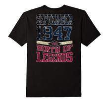 1947 September the Birth of Legends 70 Years Old Backside