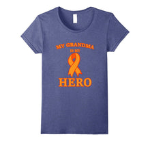 Leukemia Awareness Shirts  My Grandma Is My Hero Support Tee