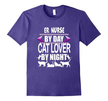 ER Nurse Cat Lover T Shirt Nurses Novelty Gift TShirt