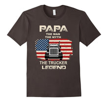Papa Myth the Trucker Legend | Truck Driver T Shirt
