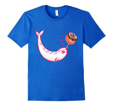 Narwhal Donuts T-Shirt Funny Narwhals Sea Unicorns Donut Tee