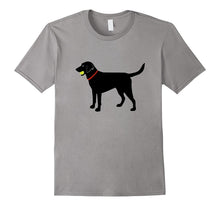 Labrador Retriever Fetch, Black Lab Play Ball T-Shirt