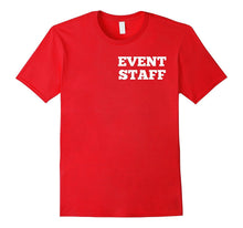 Event Staff T Shirt for Costume, Birthday Party T Shirt