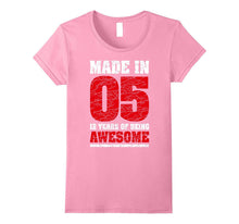12th Birthday Gift T-Shirt Made in 05 Cute 12 Yrs Old Gift