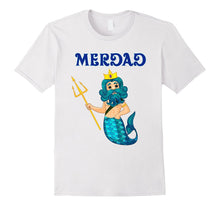 Mermaid Daddy Short Sleeve T-Shirt Halloween Costume