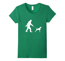 Bigfoot Fun Weimaraner Shirt Funny Cute Sasquatch Dog Gift